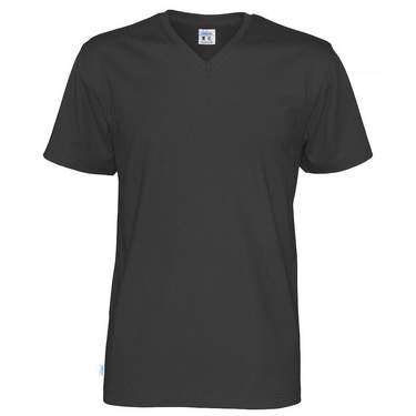 CV 141022 t-shirt v-hals km zw