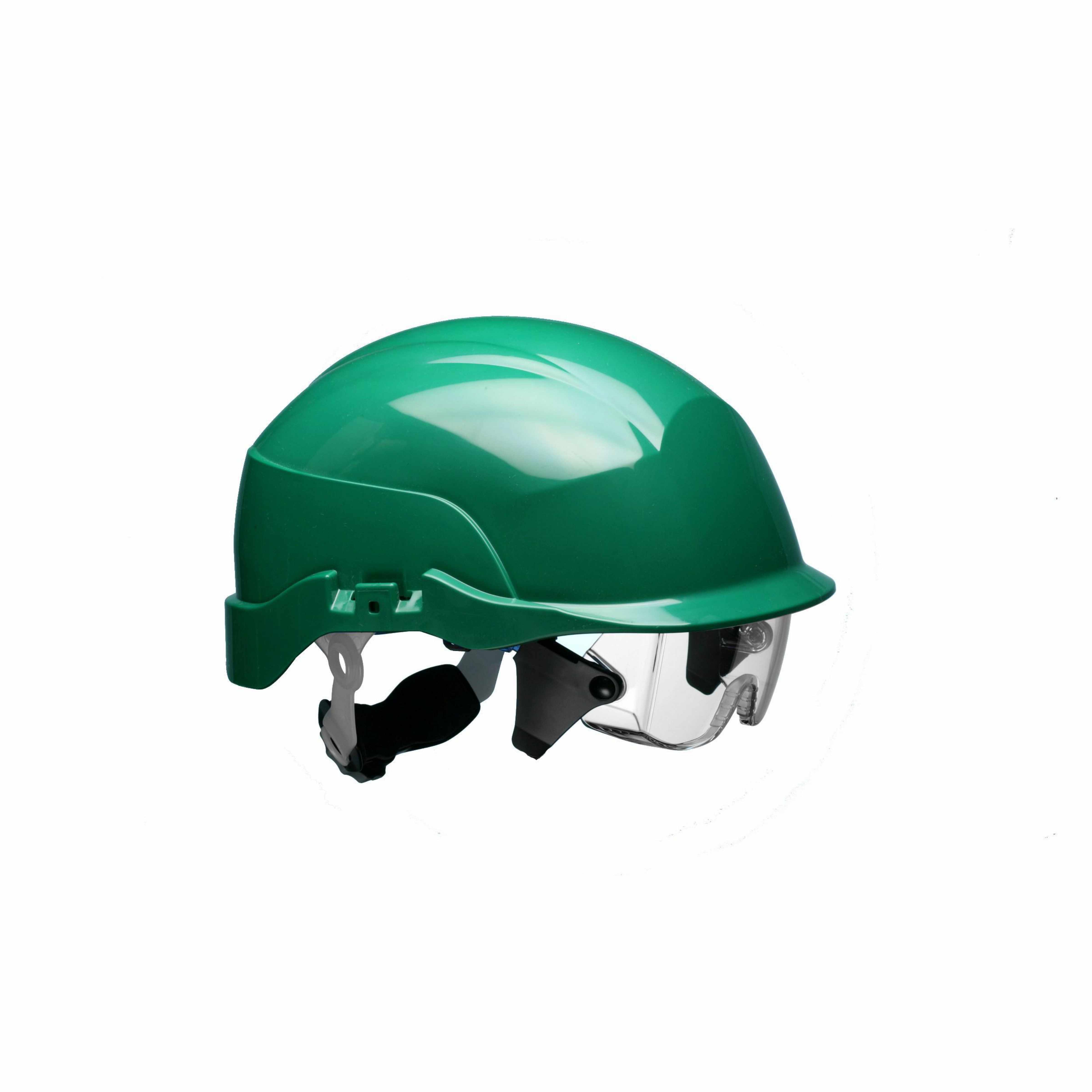 Bedreven Calamiteit Nauwkeurigheid Centurion veiligheidshelm + bril Spectrum geventileerd groen - Accessoires  voor hoofdbescherming