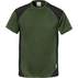 Fristads t-shirt 7046 groen/zwart