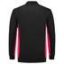 Tricorp polosweater 302003 Bicolor zwart-rood